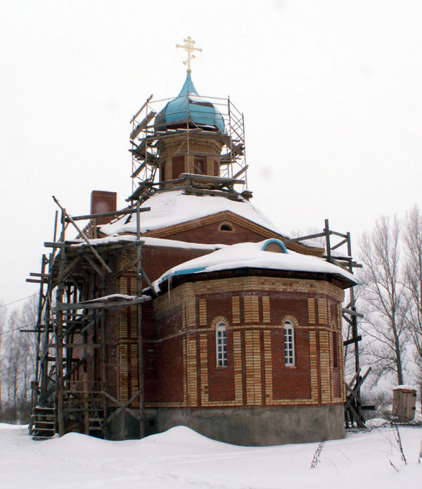 Церковь Георгия Победоносца, Подберезье (Новгородский район, Новгородская область). фасады, Восточный фасад		      