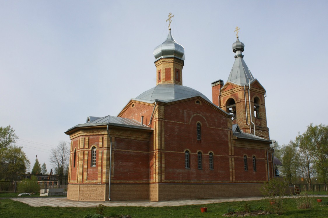 Церковь Георгия Победоносца, Подберезье (Новгородский район, Новгородская область). фасады