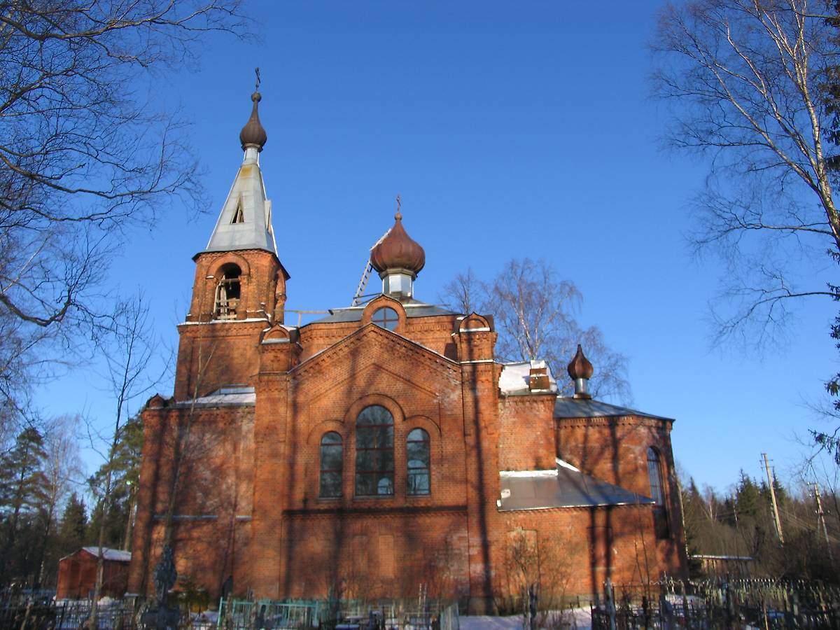 фасады. Церковь Николая Чудотворца, Ушаки (Тосненский район, Ленинградская область)