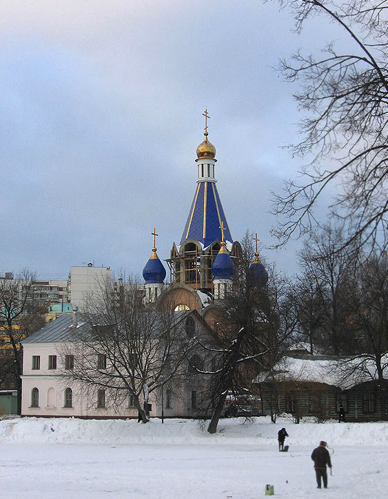 Церковь Рождества Пресвятой Богородицы в Костине (новая), Королёв (Пушкинский район и гг. Ивантеевка, Королёв, Московская область). документальные фотографии, Автор фотографии - Ольга Б.
