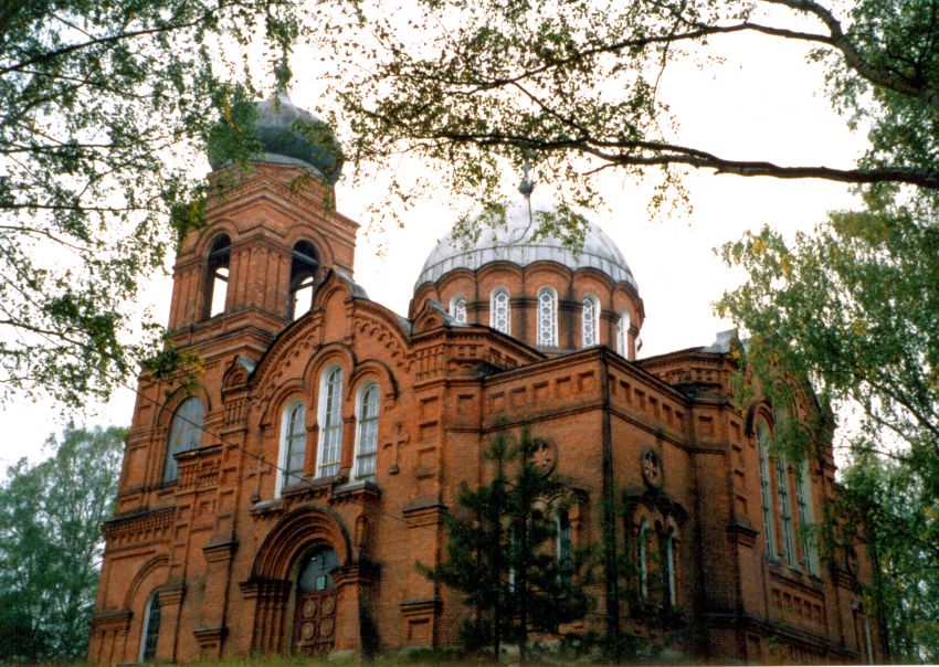 Буланово. Церковь Владимирской иконы Божией Матери. фасады, юго-восточный фасад