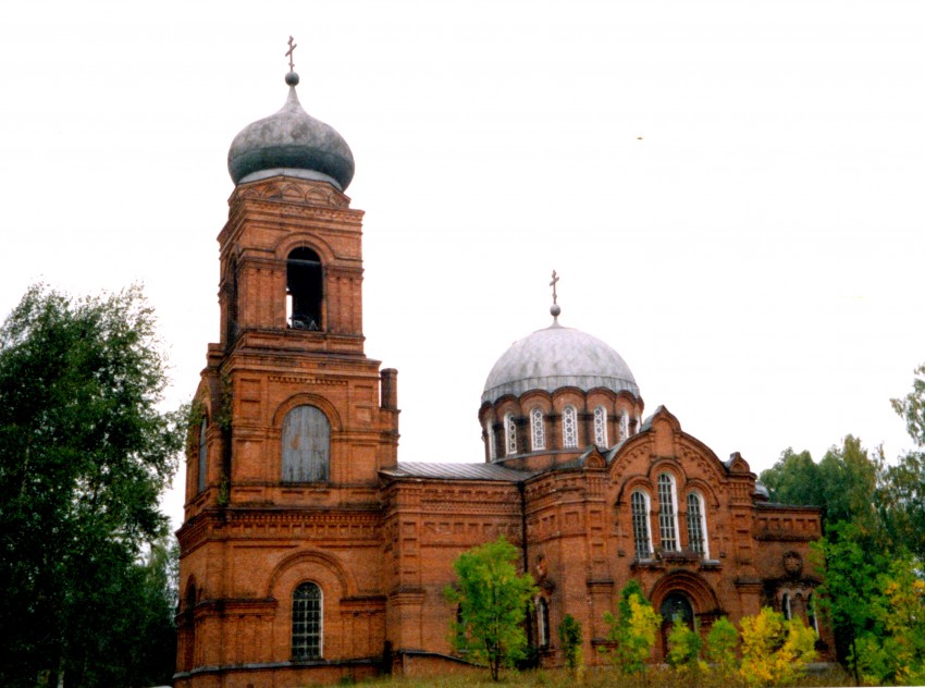 Буланово. Церковь Владимирской иконы Божией Матери. фасады, южный фасад
