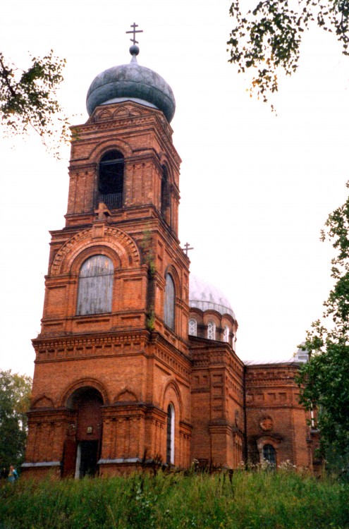 Буланово. Церковь Владимирской иконы Божией Матери. фасады, юго-западный фасад