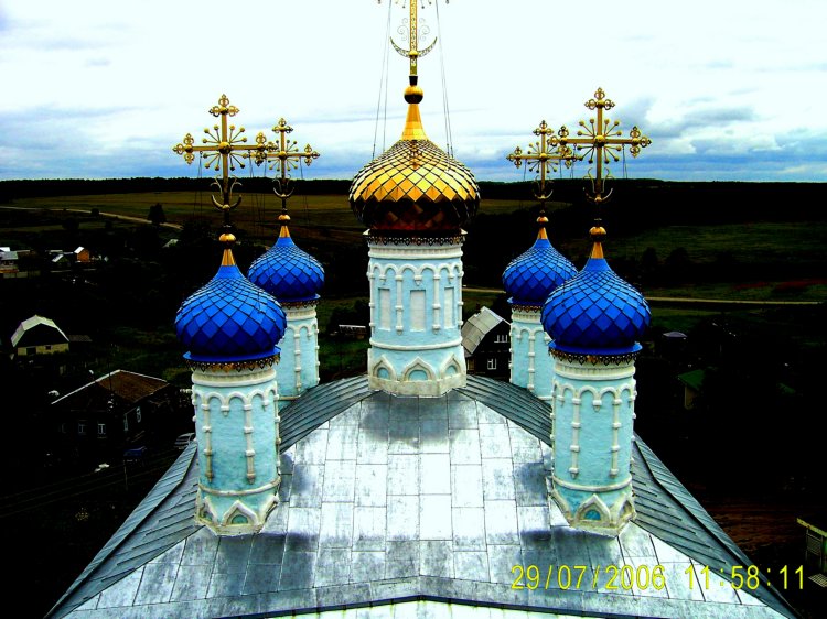 Церковь Казанской иконы Божией Матери, Старая Слобода (Александровский район, Владимирская область). архитектурные детали