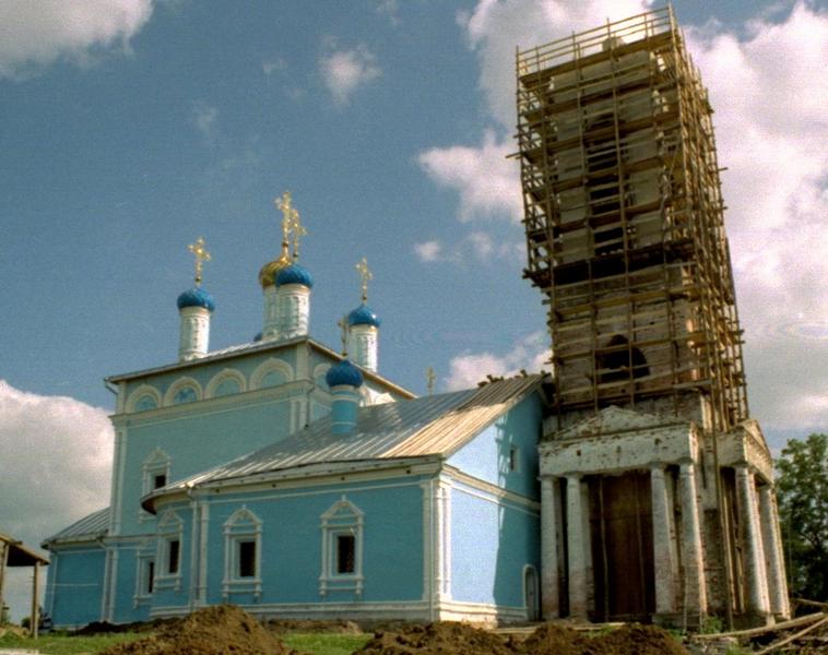 Церковь Казанской иконы Божией Матери, Старая Слобода (Александровский район, Владимирская область). дополнительная информация, северо-западный фасад