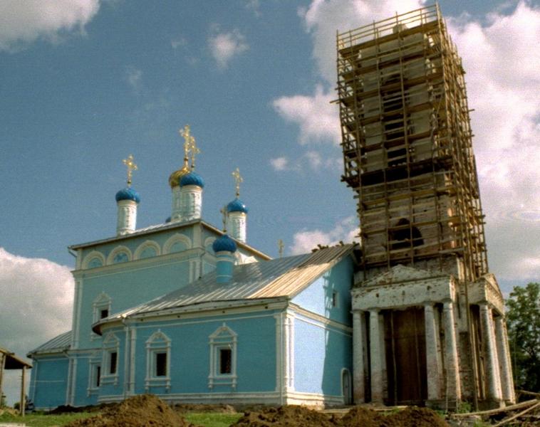 Старая Слобода. Церковь Казанской иконы Божией Матери. дополнительная информация, северо-западный фасад