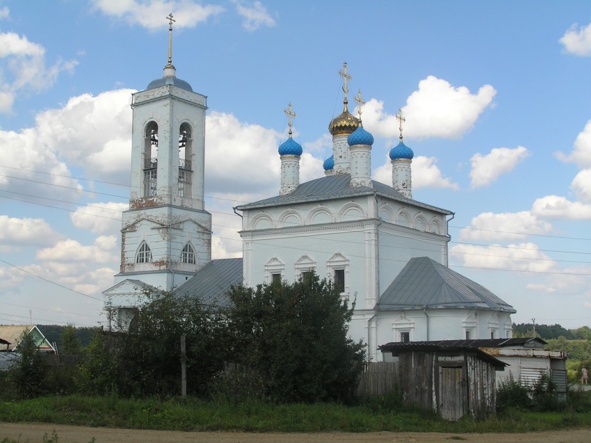 Церковь Казанской иконы Божией Матери, Старая Слобода (Александровский район, Владимирская область). фасады
