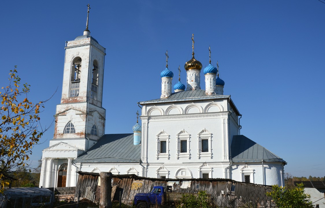 Старая Слобода. Церковь Казанской иконы Божией Матери. фасады