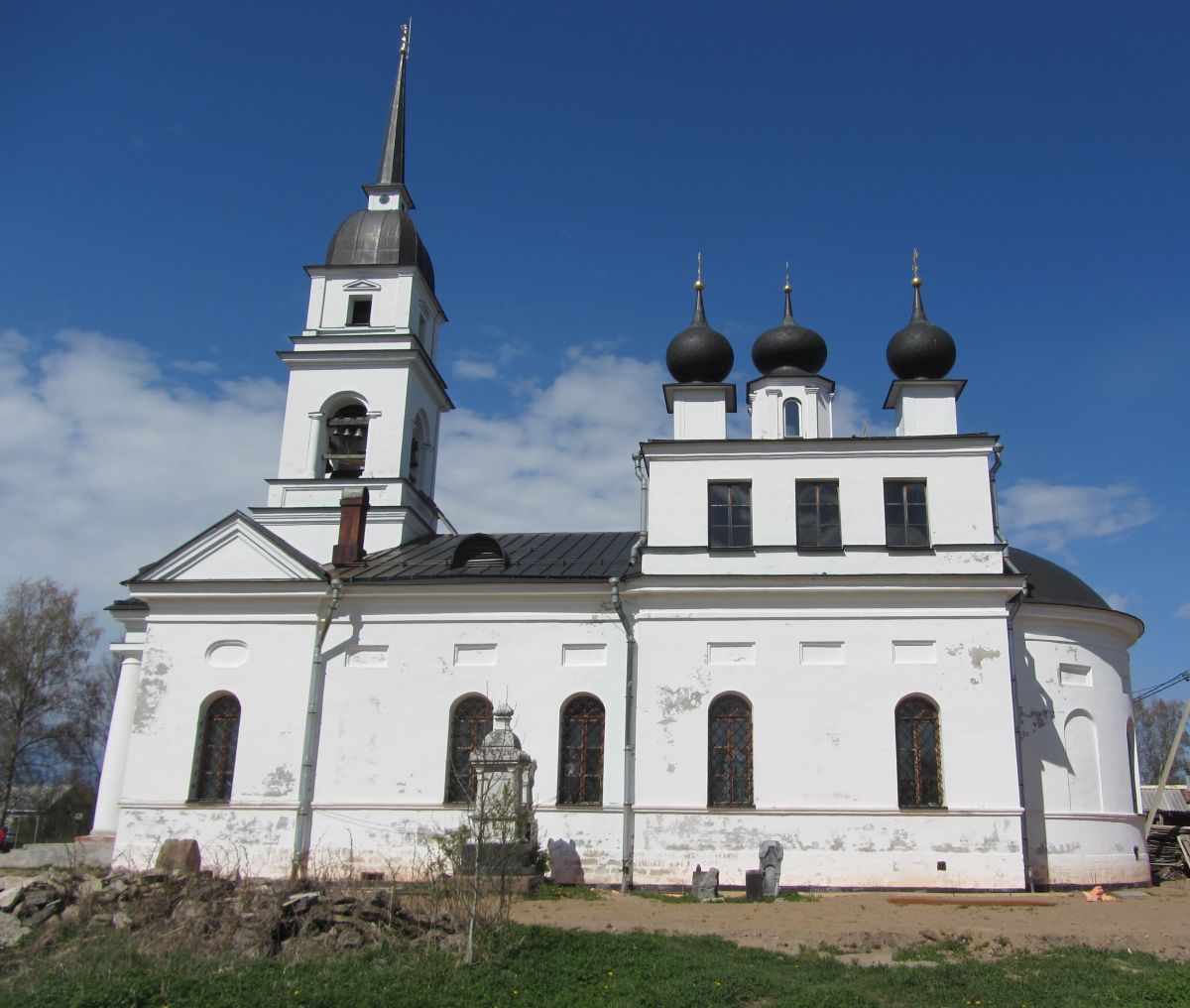 Церковь Николая Чудотворца, Кобона (Кировский район, Ленинградская область). фасады