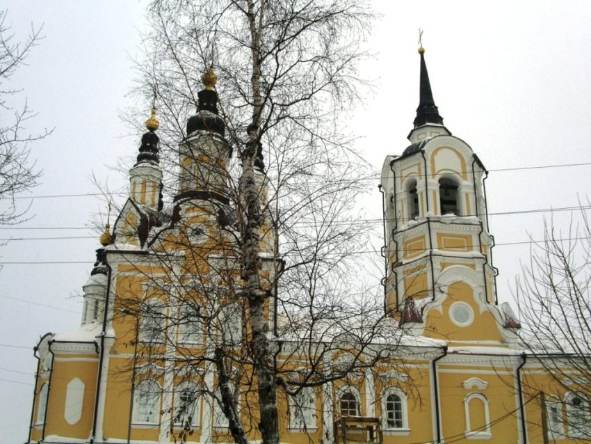 Томск. Церковь Воскресения Христова. фасады, вид с севера