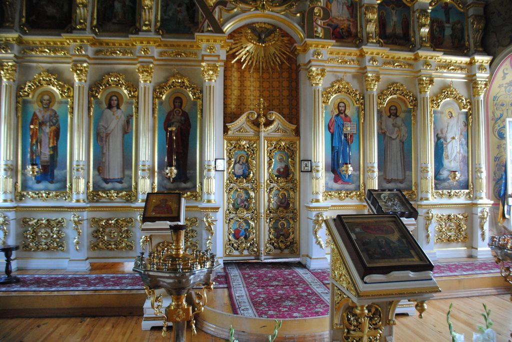 Церковь Воскресения Христова, Томск (Томск, город, Томская область). интерьер и убранство, Царские врата алтаря