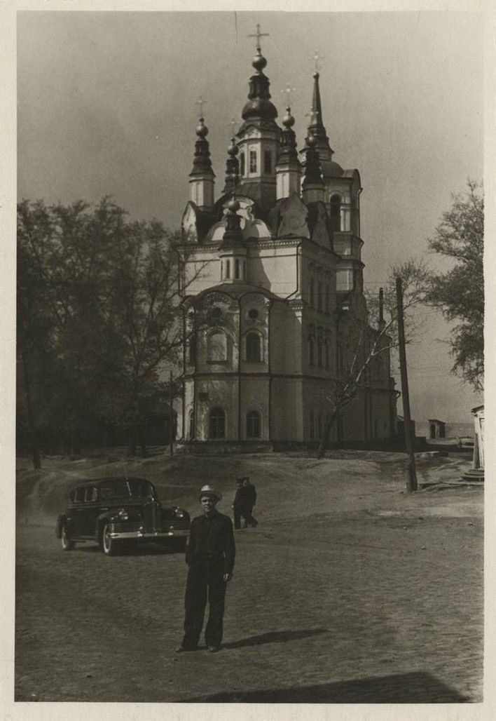 Церковь Воскресения Христова, Томск (Томск, город, Томская область). архивная фотография, Автор фото: Окушко Т.В., 1950-1960 г.г.; http://kraeved.lib.tomsk.ru