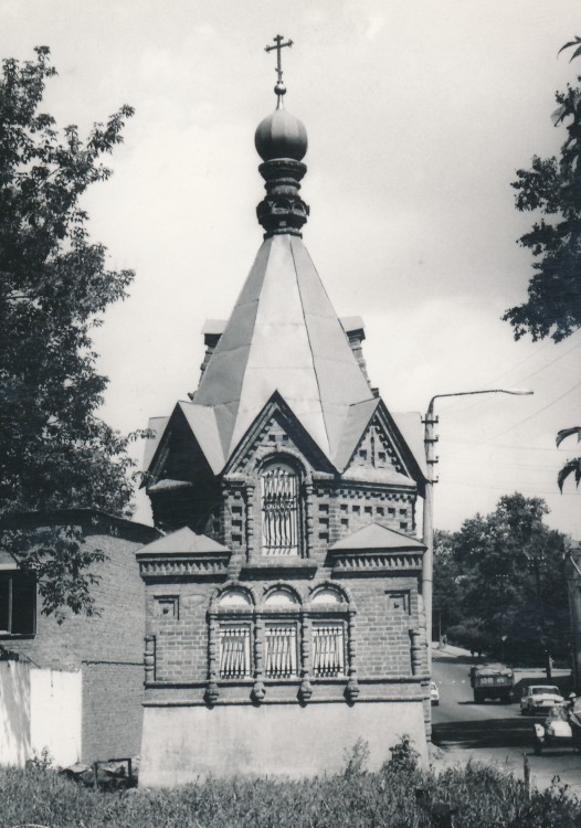 Часовня Тихвинской иконы Божией Матери, Серпухов (Серпуховский городской округ и гг. Протвино, Пущино, Московская область). фасады
