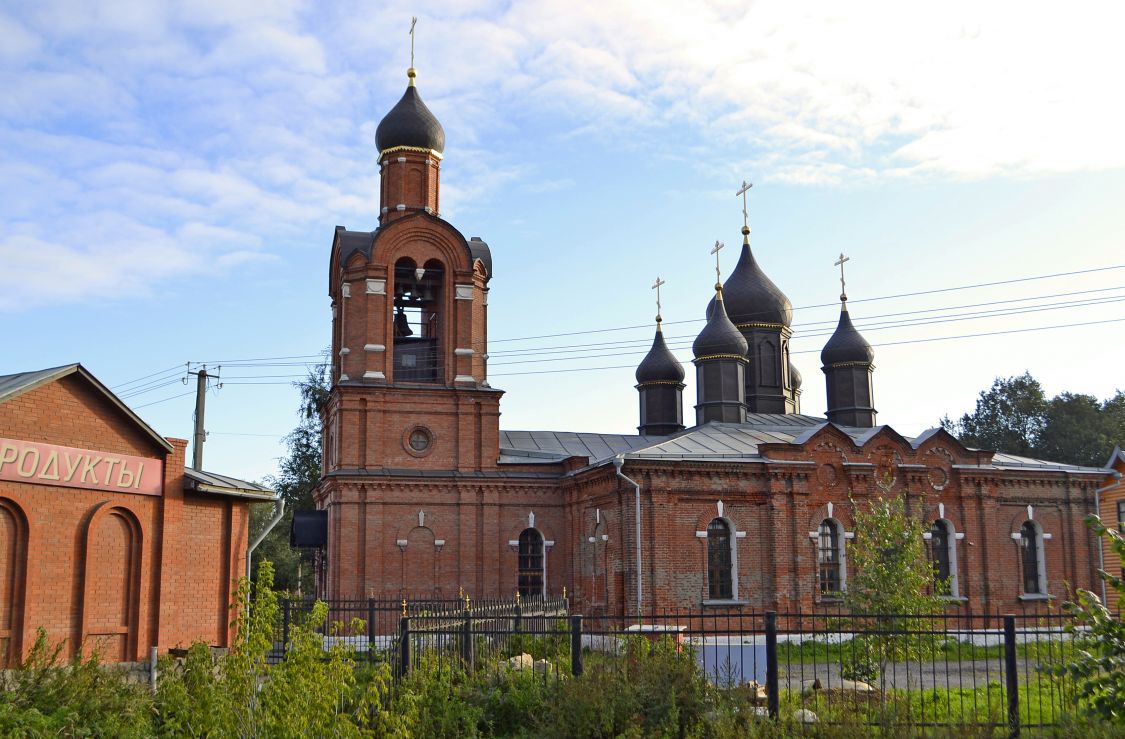 Боршева. Церковь Покрова Пресвятой Богородицы. фасады