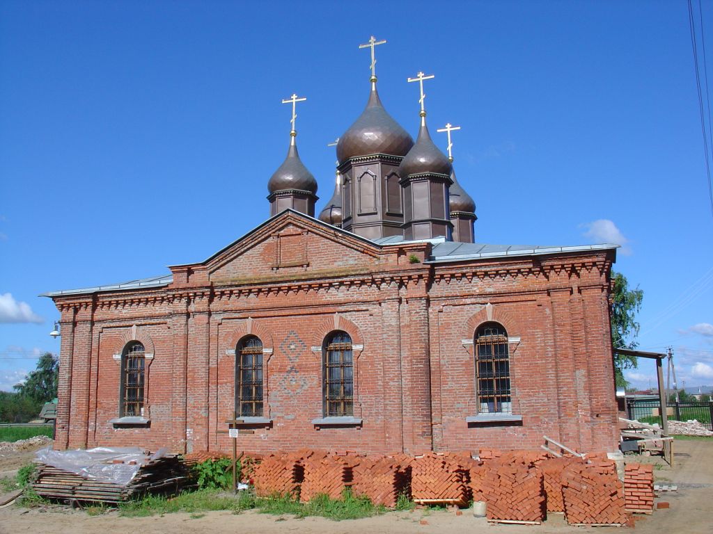 Боршева. Церковь Покрова Пресвятой Богородицы. фасады