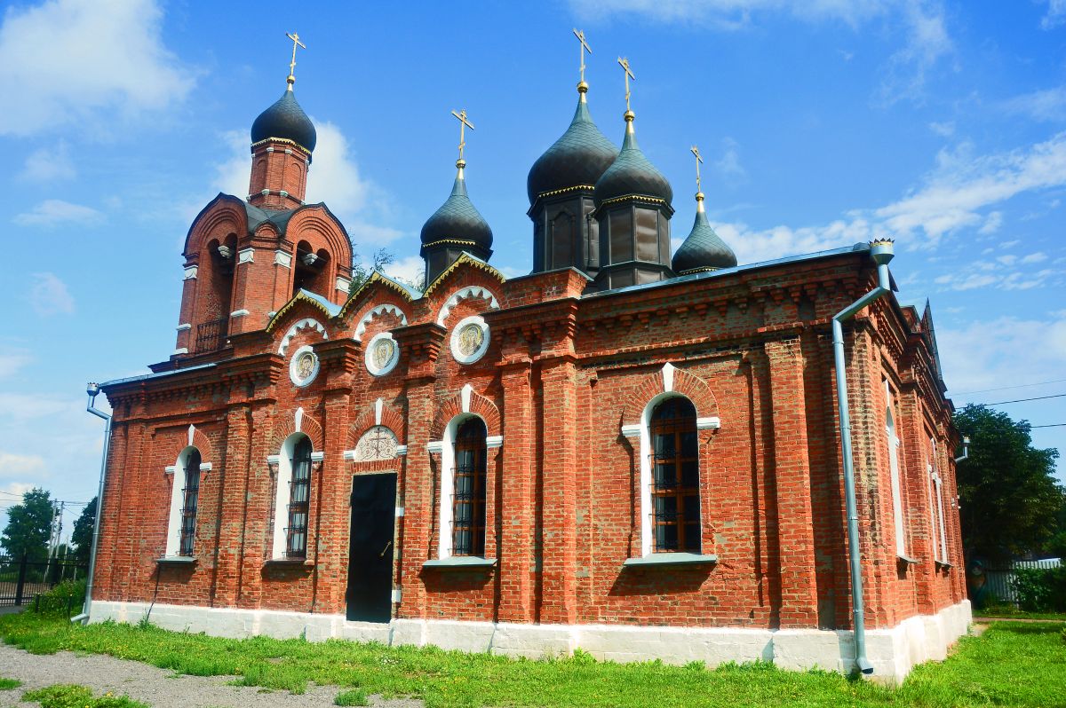 Боршева. Церковь Покрова Пресвятой Богородицы. фасады