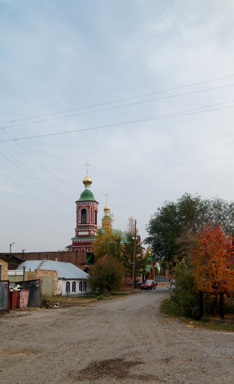 Оренбург. Церковь Иоанна Богослова. общий вид в ландшафте