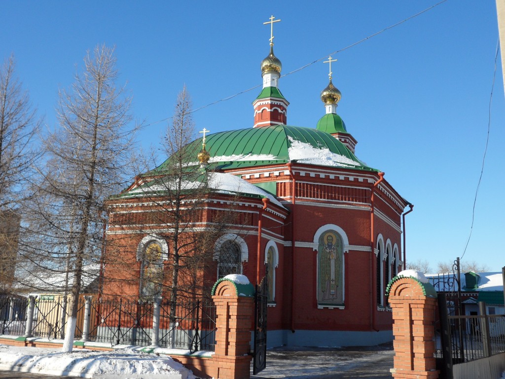 Оренбург. Церковь Иоанна Богослова. фасады, вид с юго-востока