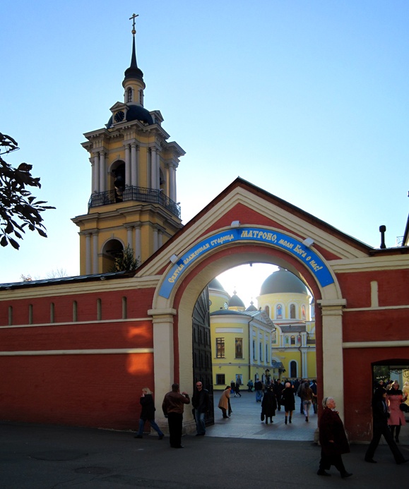 Покровский женский монастырь, Таганский (Центральный административный округ (ЦАО), г. Москва). дополнительная информация, Снято в Октябре 2010 года.