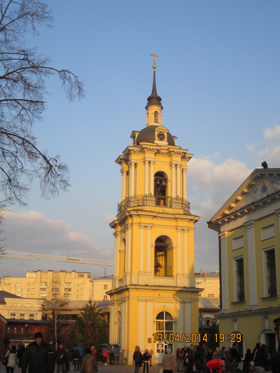 Покровский женский монастырь, Таганский (Центральный административный округ (ЦАО), г. Москва). дополнительная информация, Колокольня