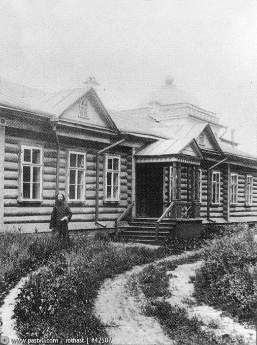 Покровский женский монастырь, Таганский (Центральный административный округ (ЦАО), г. Москва). архивная фотография,  Фото с сайта pastvu.ru Фото 1904 г.Миссионерский дом.