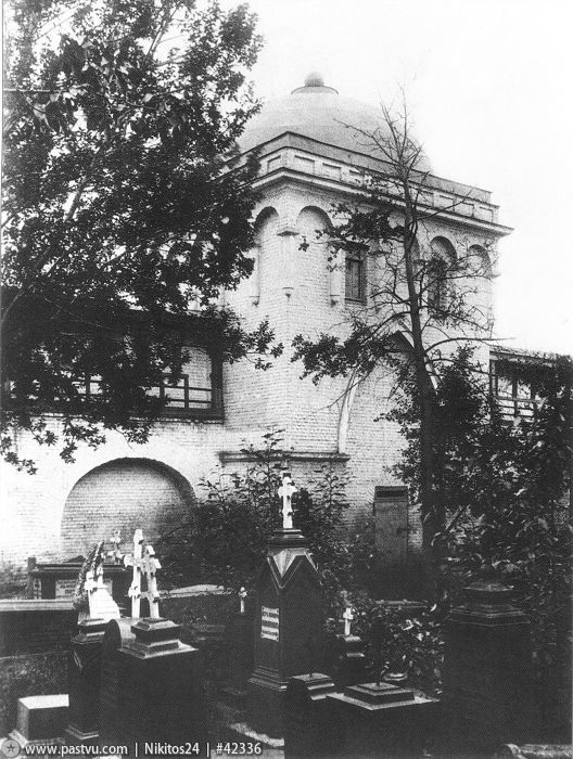 Покровский женский монастырь, Таганский (Центральный административный округ (ЦАО), г. Москва). архивная фотография,  Фото с сайта pastvu.ru Фото 1904 г.