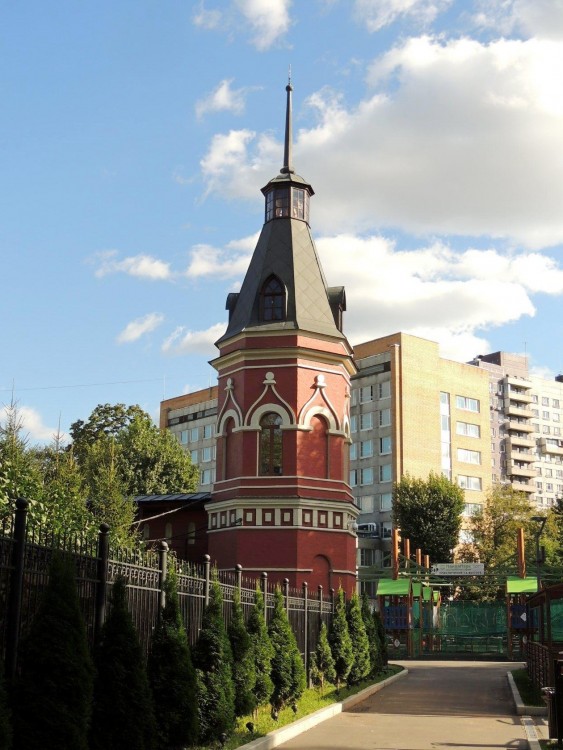 Покровский женский монастырь, Таганский (Центральный административный округ (ЦАО), г. Москва). дополнительная информация, Юго-западная башня ограды Покровского женского монастыря в Москве.