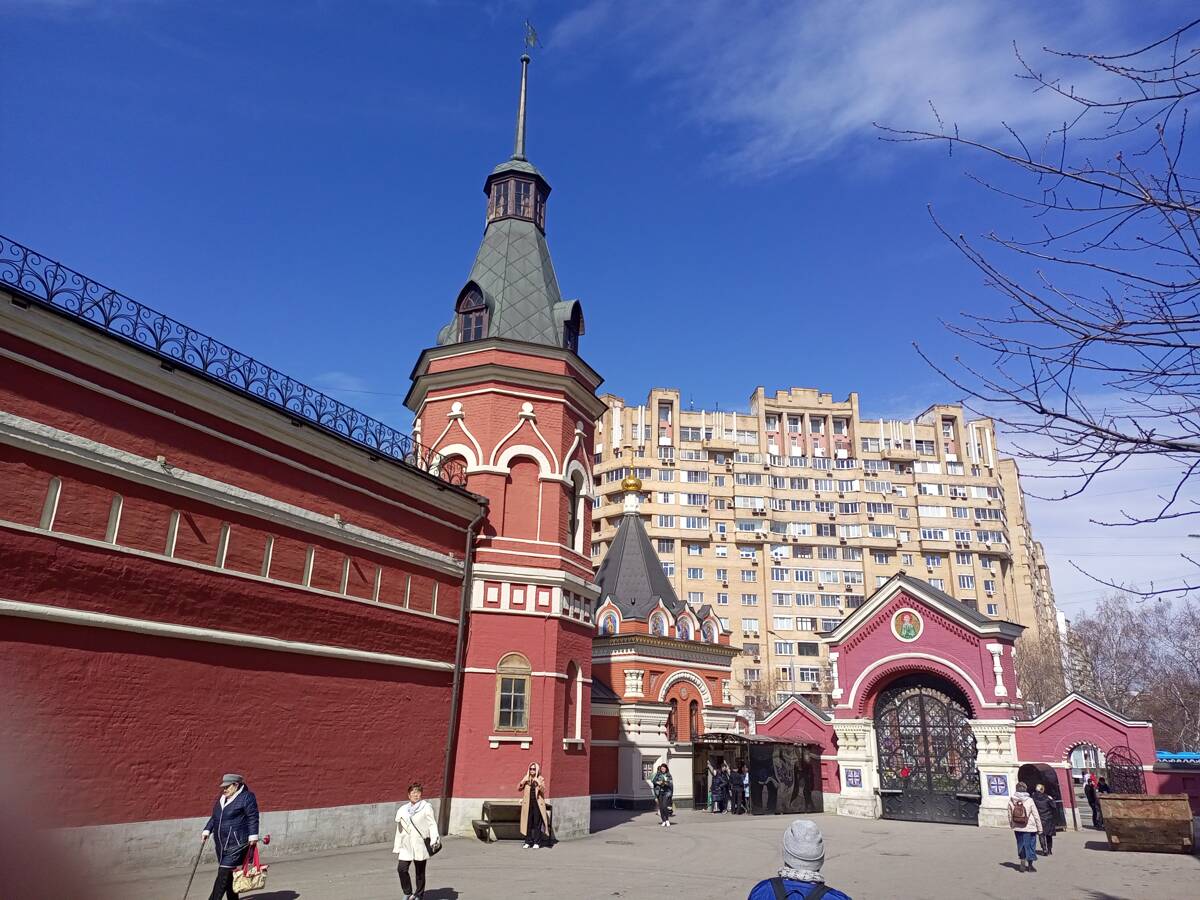 Покровский женский монастырь, Таганский (Центральный административный округ (ЦАО), г. Москва). фасады