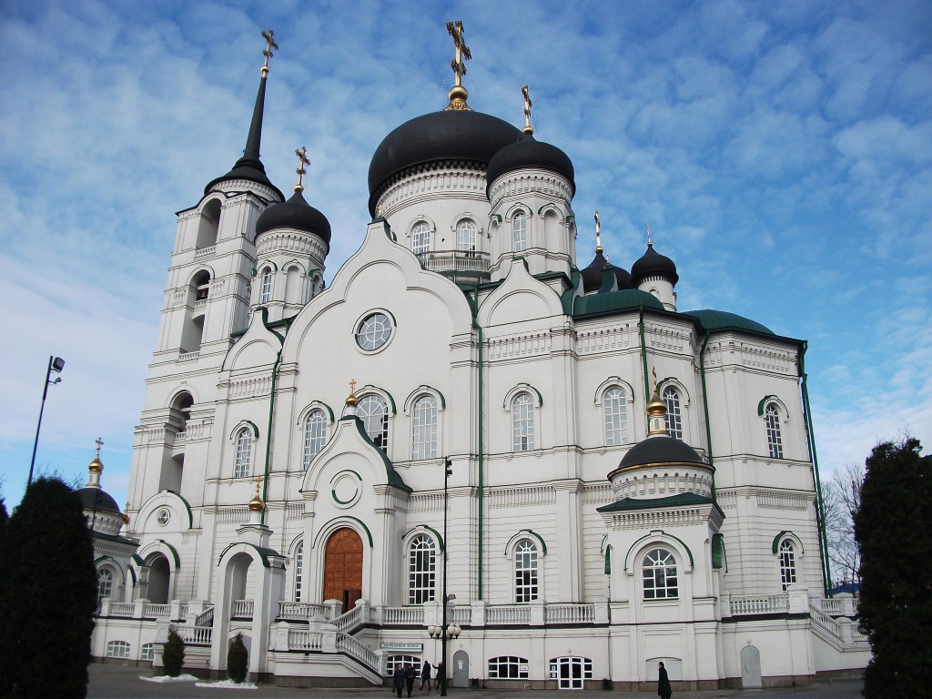 Воронеж. Кафедральный собор Благовещения Пресвятой Богородицы. фасады