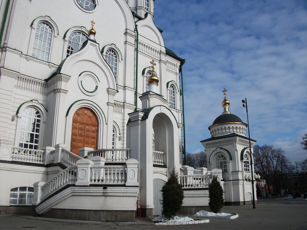 Воронеж. Кафедральный собор Благовещения Пресвятой Богородицы. архитектурные детали