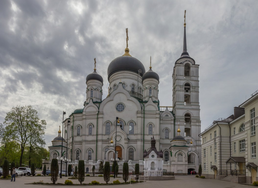 Кафедральный собор Благовещения Пресвятой Богородицы, Воронеж (Воронеж, город, Воронежская область). фасады, Вид с севера