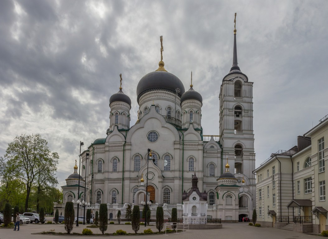 Воронеж. Кафедральный собор Благовещения Пресвятой Богородицы. фасады, Вид с севера