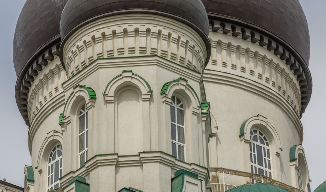 Кафедральный собор Благовещения Пресвятой Богородицы, Воронеж (Воронеж, город, Воронежская область). архитектурные детали, Детали световых барабанов