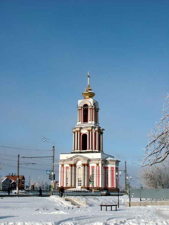 Курск. Церковь Георгия Победоносца при мемориальном комплексе 