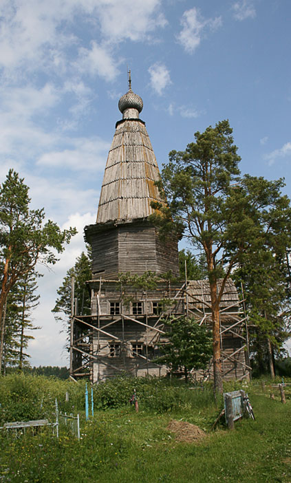 Церковь Рождества Христова, Большая Шалга, урочище (Каргопольский район, Архангельская область). фасады