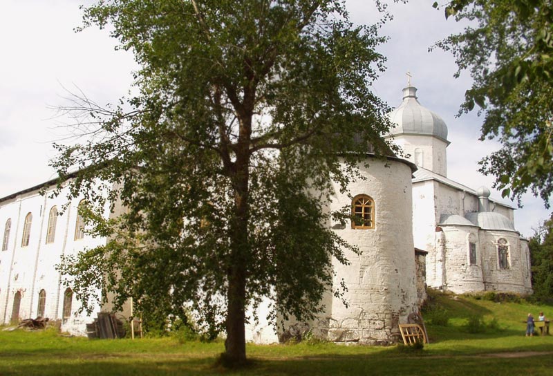 Кийский Крестный монастырь, Кий-остров (Онежский район, Архангельская область). фасады