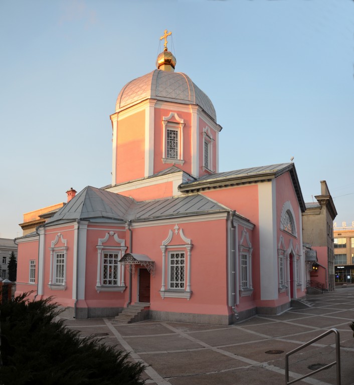 Курск. Церковь Воскресения Христова (Воскресенско-Ильинская). фасады, Вид с северо-востока
