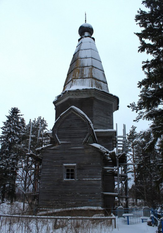 Церковь Рождества Христова, Большая Шалга, урочище (Каргопольский район, Архангельская область). фасады