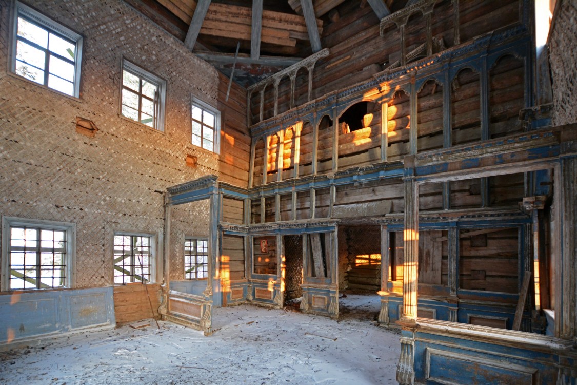 Церковь Рождества Христова, Большая Шалга, урочище (Каргопольский район, Архангельская область). интерьер и убранство, Северо-восточная сторона основного объема