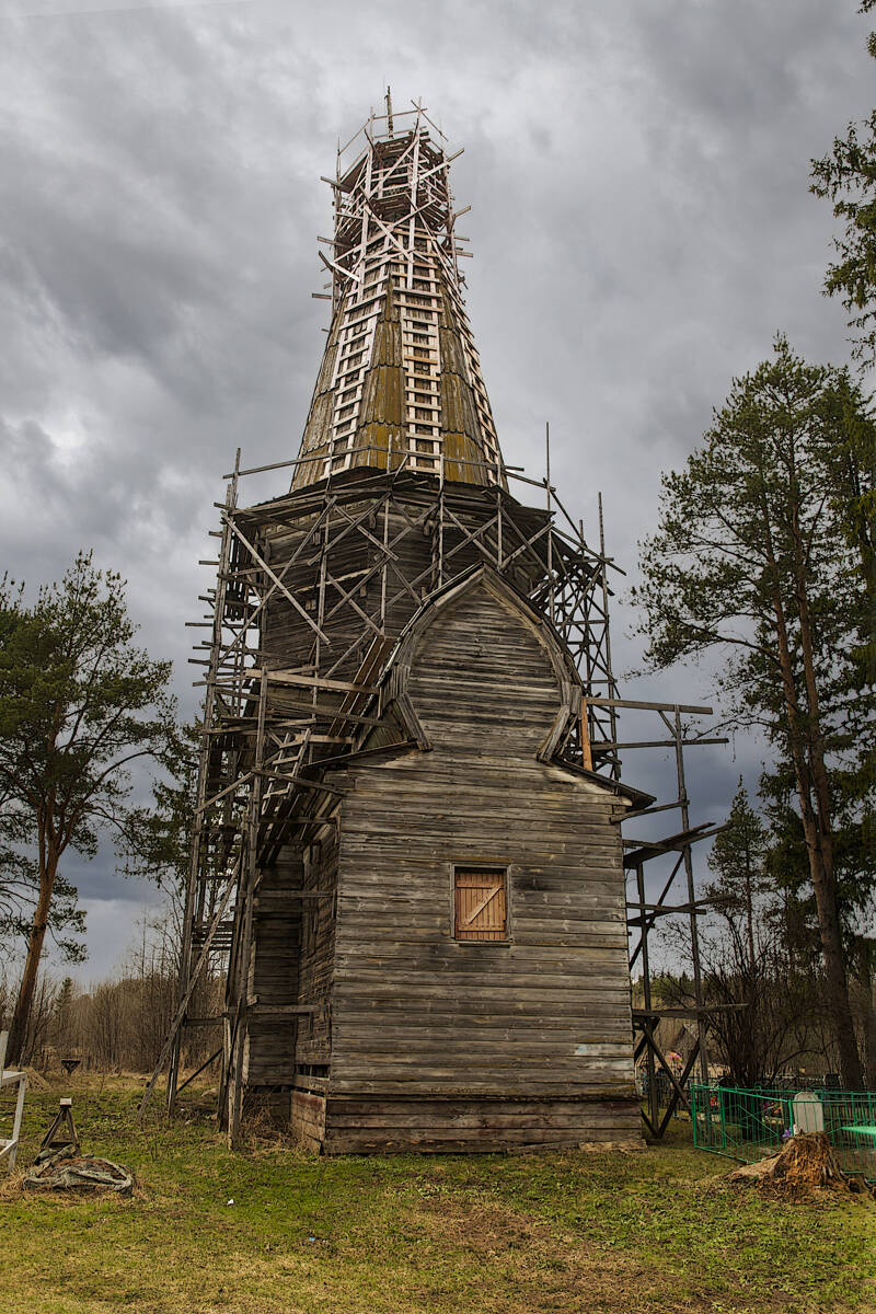 Церковь Рождества Христова, Большая Шалга, урочище (Каргопольский район, Архангельская область). документальные фотографии