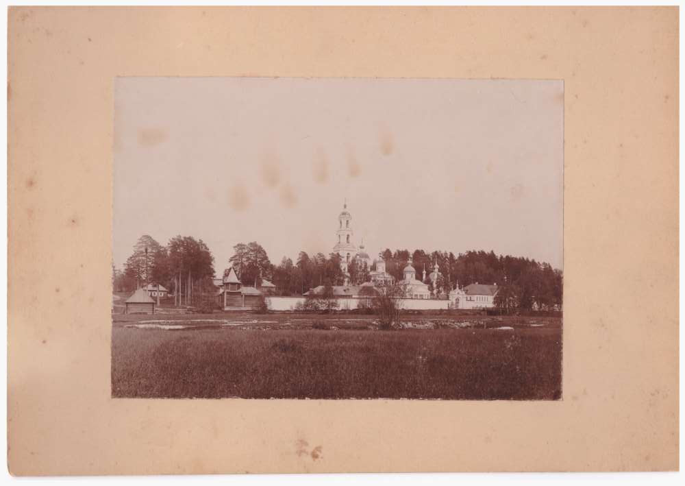 Высоковский Успенский монастырь. 1899 г. goskatalog.ru, архивная фотография. Высоковский Успенский монастырь, Успенский (Ковернинский район, Нижегородская область)