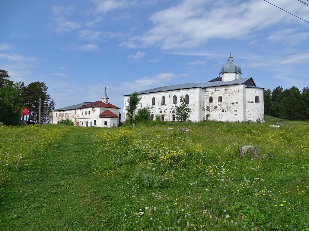 Кийский Крестный монастырь, Кий-остров (Онежский район, Архангельская область). фасады