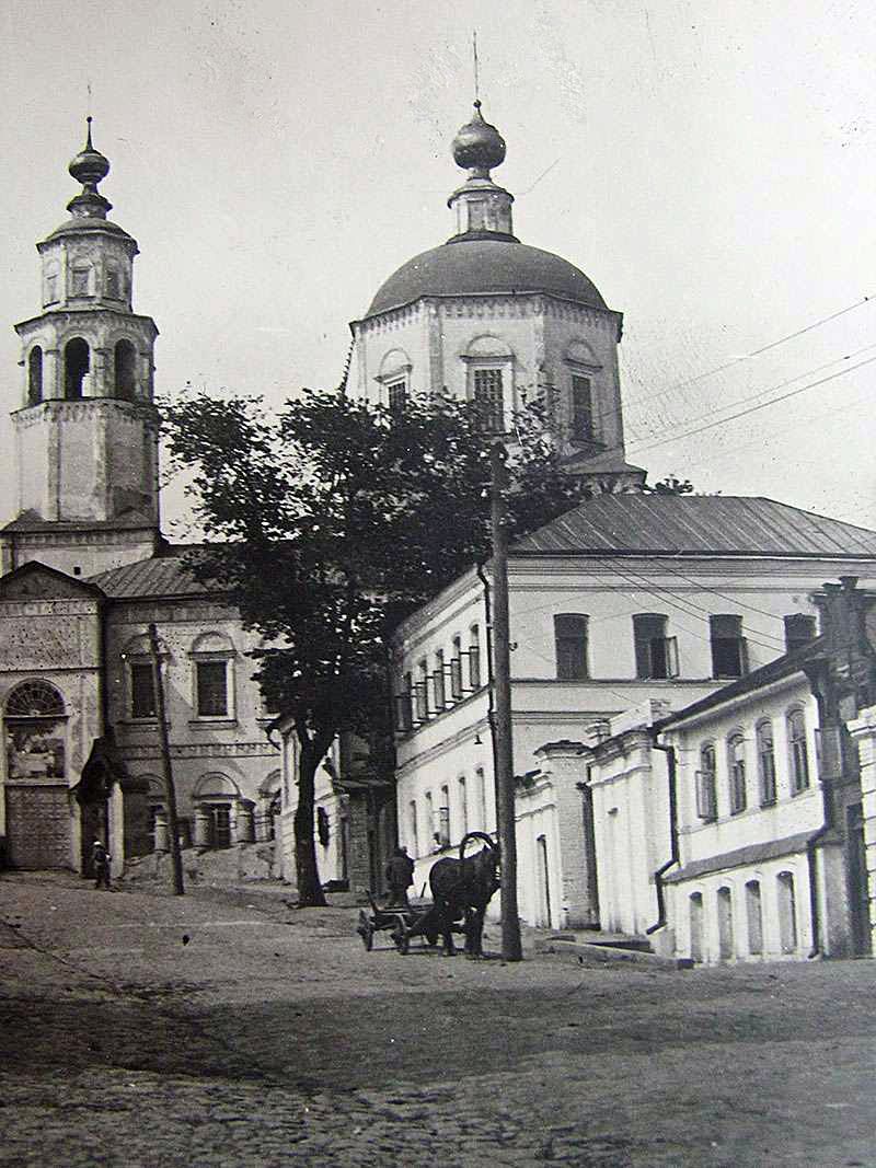 Церковь Троицы Живоначальной, Курск (Курск, город, Курская область). архивная фотография, Фотография Троицкой церкви, выполненная в 1930-х гг.