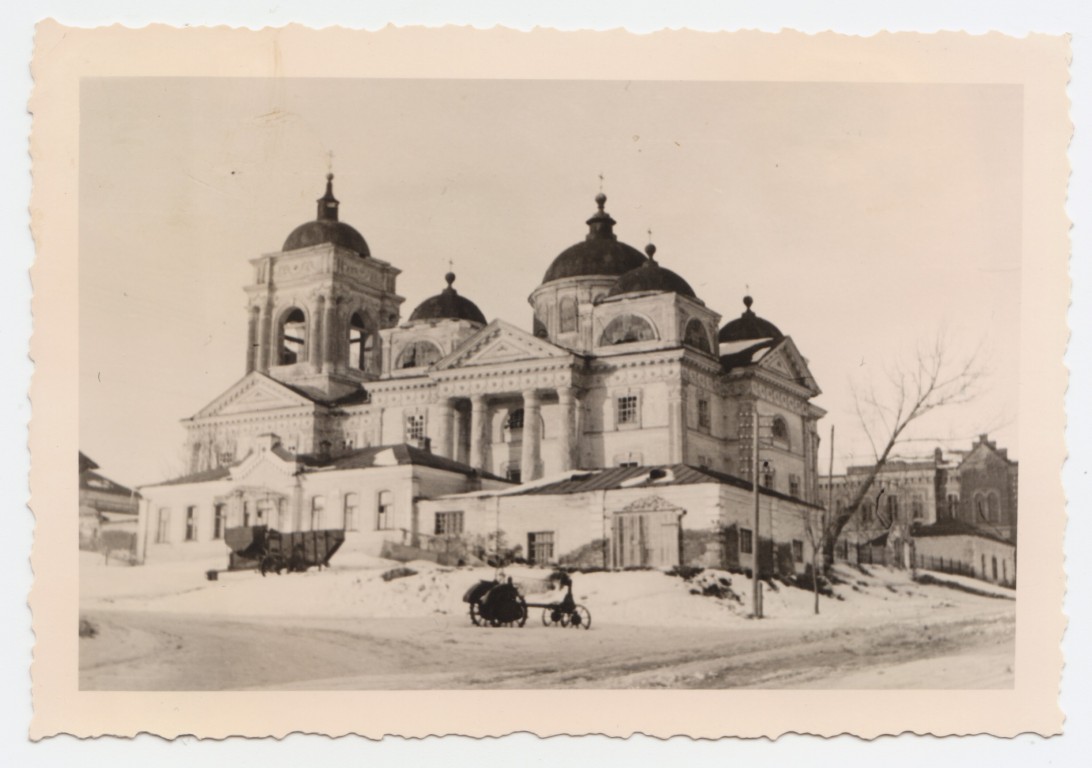 Белгород. Кафедральный собор Спаса Преображения. архивная фотография, Фото 1942 г. с аукциона e-bay.de