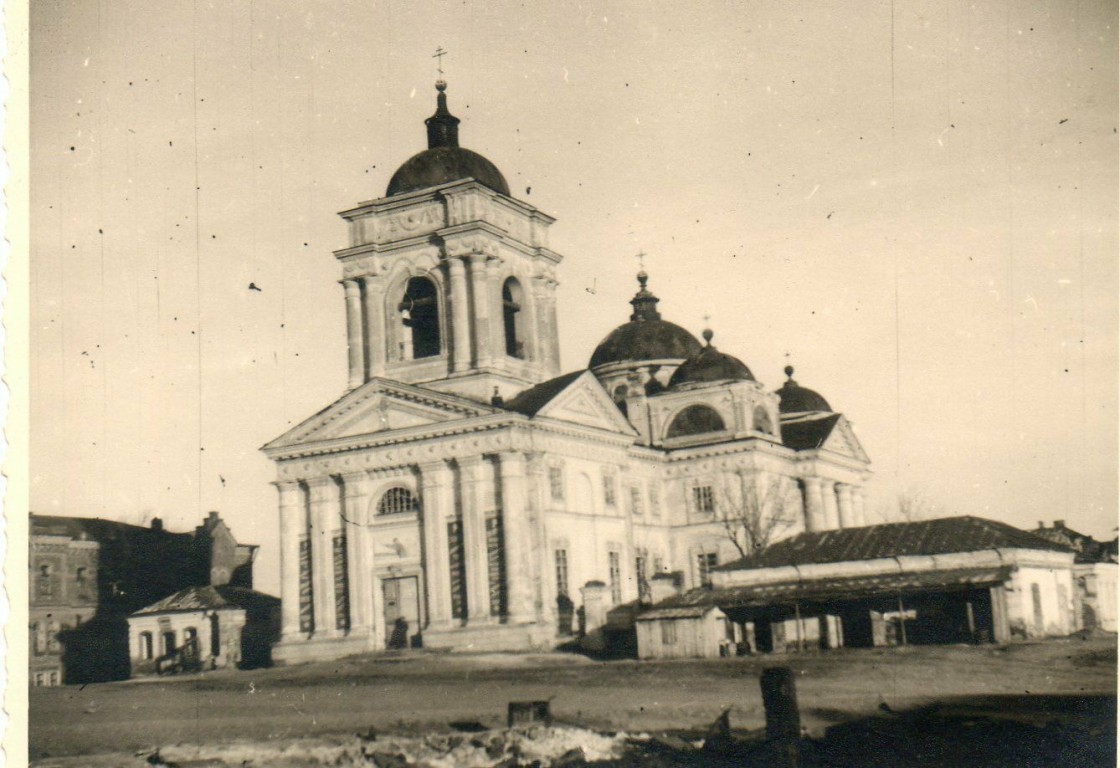 Белгород. Кафедральный собор Спаса Преображения. архивная фотография, Фото 1942 г. с аукциона e-bay.de