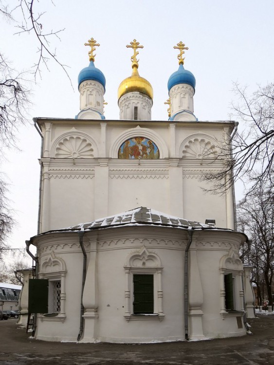 Церковь Петра и Павла в Лефортове, Лефортово (Юго-Восточный административный округ (ЮВАО), г. Москва). фасады, Восточный фасад