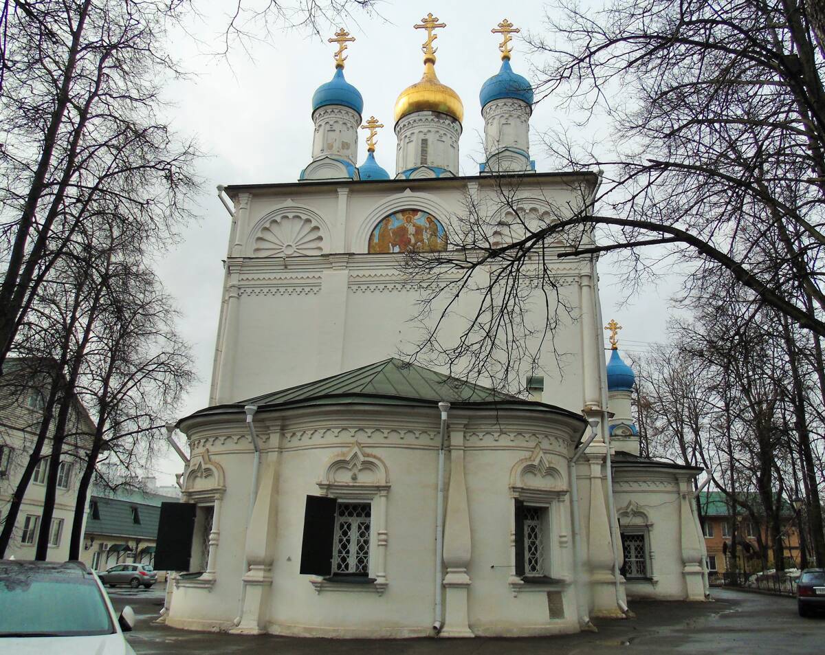 Церковь Петра и Павла в Лефортове, Лефортово (Юго-Восточный административный округ (ЮВАО), г. Москва). фасады