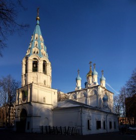 Москва. Церковь Петра и Павла в Лефортове