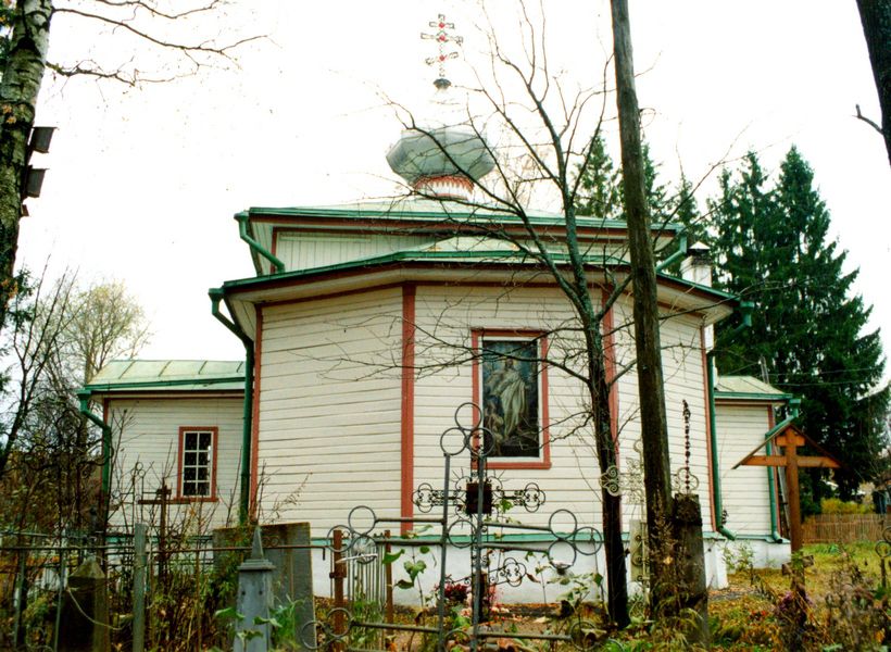 Великодворье. Церковь Параскевы Пятницы. фасады, восточный фасад