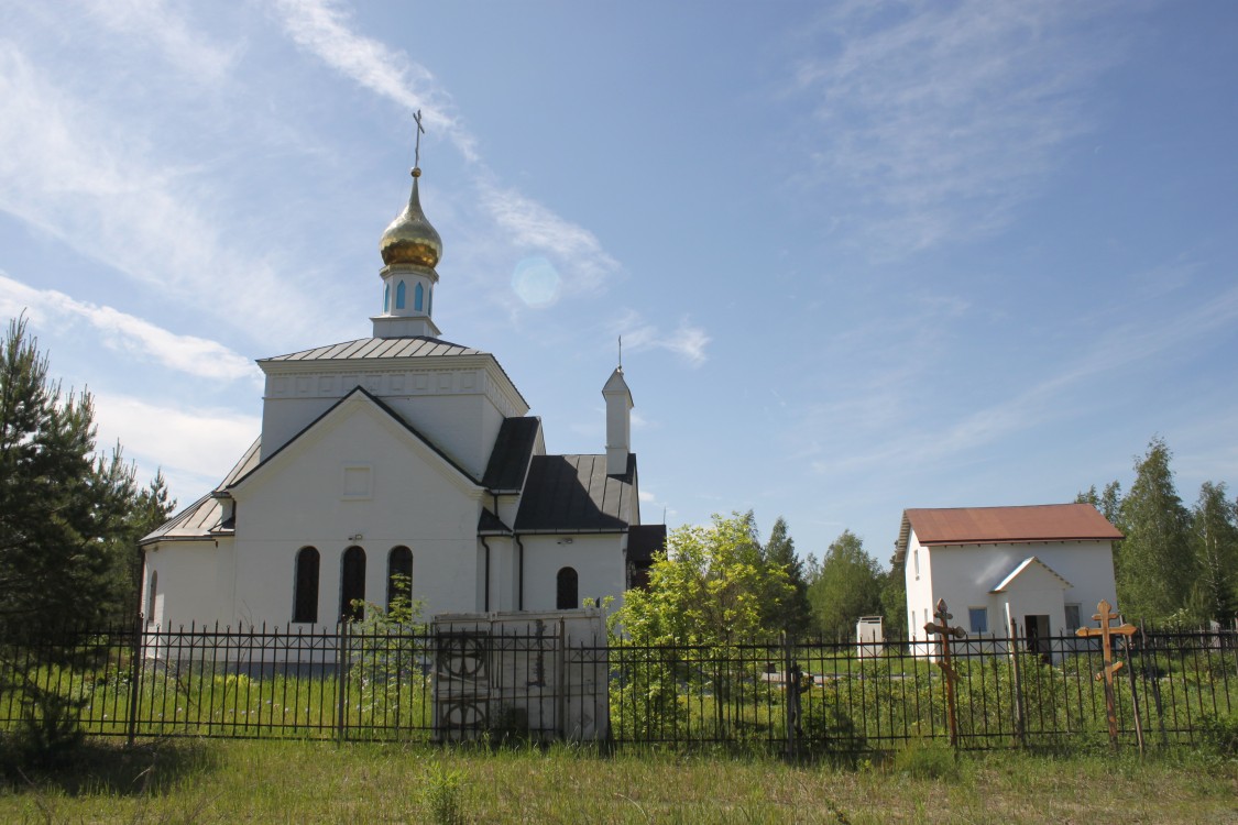 Улыбышево. Церковь Всех Святых. фасады